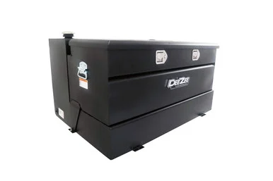 Dee Zee DZ92647SB Black Steel Combo Transfer Tank and Tool Box
