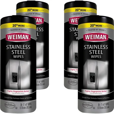 Weiman Stainless Steel Wipes (92act) - Weimar