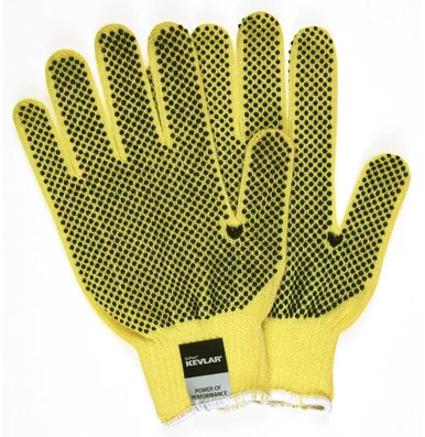 Mcr Safety 9396L Cutpro Kevlar Gloves 9396, Yellow/black, Large, Pair