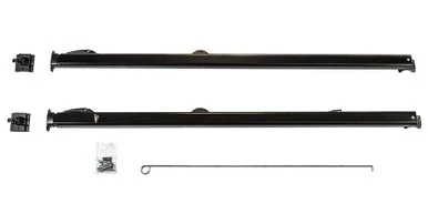 Carefree of Colorado 961601 Fiesta Universal Manual Arms Set - Black