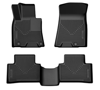 Husky Liners 96911 Weatherbeater Floor Mats 3pc Black for Genesis GV70