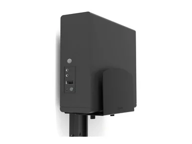 Ergotron Wall Mount for PC, CPU, Computer, Mounting Box, Mounting Arm - Black - Vertical (98-723-292)