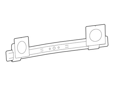 Ergotron Mounting Bow/Pivot for Mounting Arm, Monitor, Display Screen - Black (98-737-292)