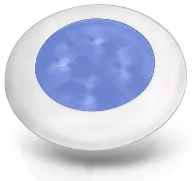 Hella Lights 980502641 Courtesy Blue - White Bezel W Space