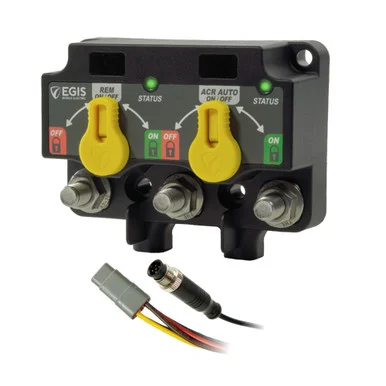 Egis Mobile 9821-8550 Egis Dual Xd - Nmea 2000 - Relay/relay W/knobs - 8 Position Dt