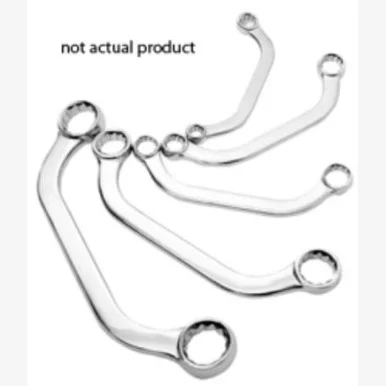 8mm X 10mm Fully Polished Half Moon Double Box Wrench (993501m) - Sunex