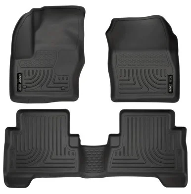 Husky Liners 99461 Weatherbeater Front & 2nd Row Floor Mats for Dodge Hornet