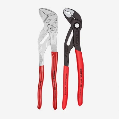Knipex 9K0080147US 2 Pc 10" Cobra® Water Pump And Pliers Wrench Set