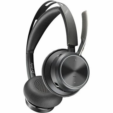 Poly Voyager Focus 2 USB-C-C Headset + USB-C/A Adapter TAA (9t9j9aa-ac3)