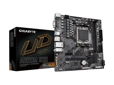 Gigabyte Ultra Durable A620M S2H Desktop Motherboard - AMD A620 Chipset - Socket AM5 - Micro ATX (a620ms2h)
