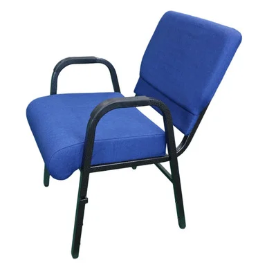 Antakipro AC770 Heavy Duty Fixed Blue Assembly Chair