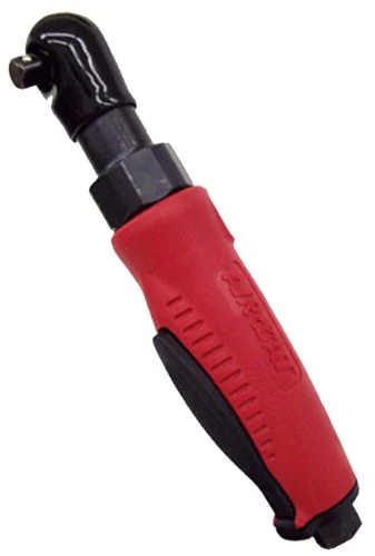 Aircat ACR800R 1/4" Drive "quiet" Reversible Mini Air Ratchet With Red Composite Handle