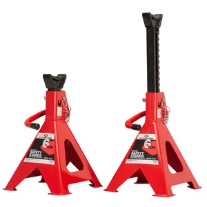 American Forge and Foundry 3306A American Forge & Foundry Aff - Jack Stands - 6 Ton Capacity - Ratcheting - Double Locking - Pair 3306P