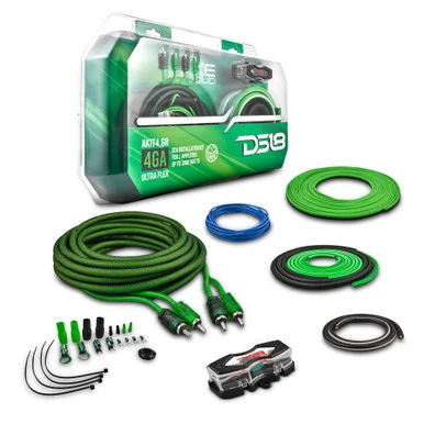DS18 Audio AKIT4.GR Cca Installation Kit For 1 Amp1680w AKIT4.GR