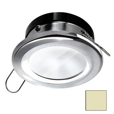 i2systems AP-4W-30K-PW41 Apeiron 4.5w Spring Mount Light Round - Warm White - Brushed Nickel Finish