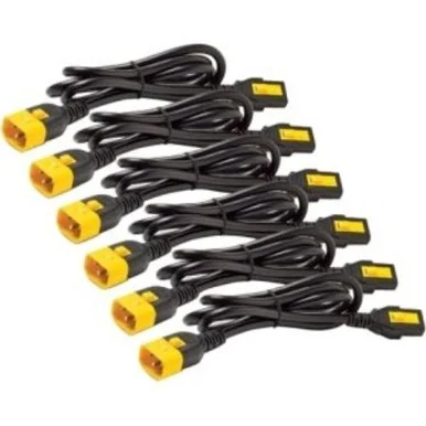 APC AP8704SWW Locking Power Cord Kit C13 To C14 Medium