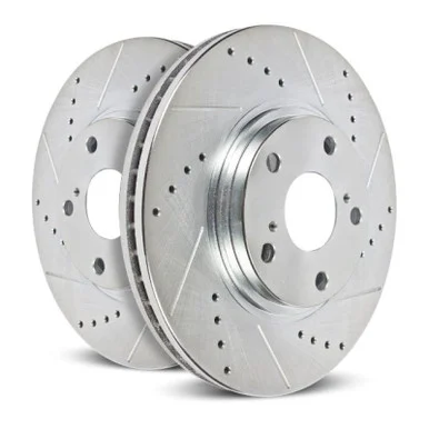 Power Stop AR8373XL Evolution Drilled and Slotted Brake Rotor - powerstop
