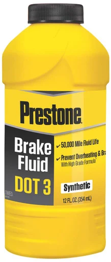 Prestone AS400Y DOT 3 Synthetic Brake Fluid - 12 oz