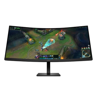 HP AV4C1AA#ABA OMEN 34-Inch WQHD 180Hz Curved Gaming Monitor AV4C1AA#ABA