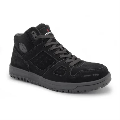 Airwalk AW6350-9.5M Airwalk - Mongo Mid Series - Men's Mid Top Shoe - Ct|eh|sr - Black/black - Size: 9.5m AW63509.5M