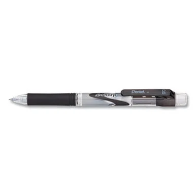 Pentel AZ125A .e-sharp Mechanical Pencil, 0.5 Mm, Hb (#2), Black Lead, Black Barrel, Dozen
