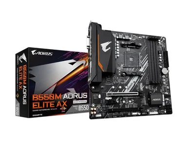 Aorus Ultra Durable Desktop Motherboard - AMD B550 Chipset - Socket AM4 - Micro ATX (b550maoruseliteax)