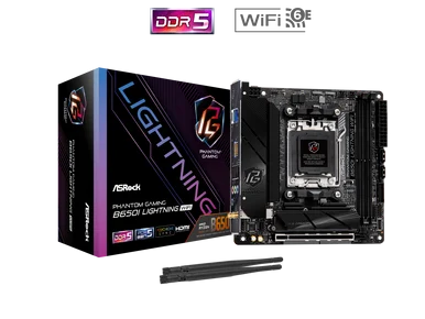 ASRock B650IWIFI Mini ITX Motherboard B650ILIGHTNINGWIFI