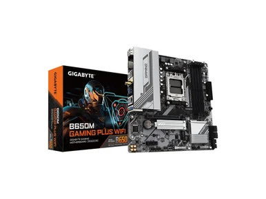 Gigabyte Ultra Durable B650M GAMING PLUS WIFI Gaming Desktop Motherboard - AMD B650 Chipset - Socket AM5 - Micro ATX (b650mgamingpluswifi)