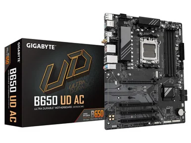 Gigabyte Ultra Durable B650 UD AC Gaming Desktop Motherboard - AMD B650 Chipset - Socket AM5 - ATX (b650udac)