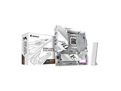 Aorus Ultra Durable B850M A ELT WF6E ICE Gaming Desktop Motherboard - AMD B850 Chipset - Socket AM5 - Micro ATX (b850maeltwf6eice)