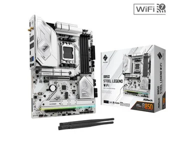 ASRock B850SteelLegendWiFi B850 Steel Legend WiFi ATX Motherboard