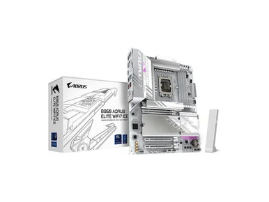 Aorus Ultra Durable B860 A ELITE WF7 ICE Gaming Desktop Motherboard - Intel B860 Chipset - Socket LGA-1851 - ATX (b860aelitewf7ice)