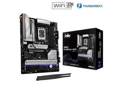 Asrock B860LiveMixerWiFi B860M Motherboard