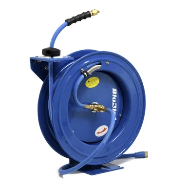 BlueBird BBRHD3850-31 Blubird Blubird Air Hose On 18 Gauge Heavy Duty Reel 3/8 I