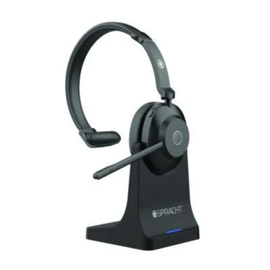 Spracht BC1039 Blues Combo Monaural Headset, Over The Head, Black