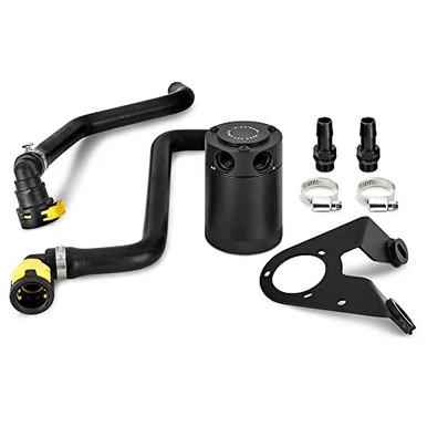 Mishimoto MMBCCBR2721P Oil Catch Can Kit for Ford Bronco 2.7L