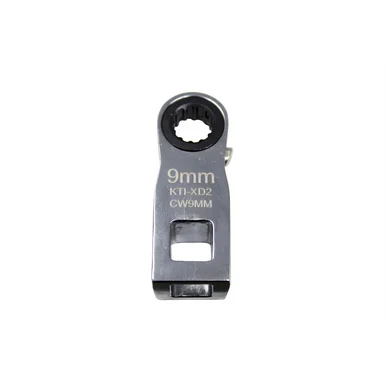 K Tool International BCWZ091 Ratcheting Crowfoot Wrench 9mm 3/8 Inch Drive