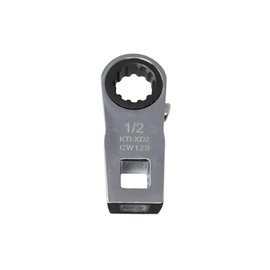 K Tool International BCWZ132 Ratcheting Crowfoot Wrench 1/2 Inch 3/8 Inch Drive