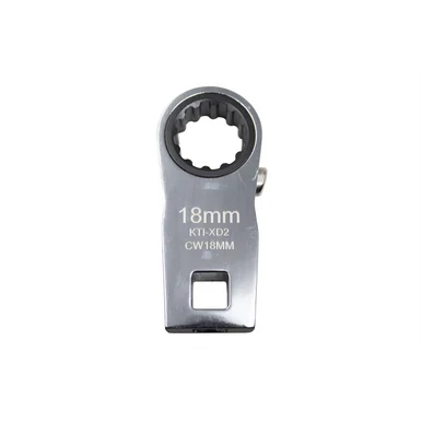 K Tool International BCWZ181 Ratcheting Crowfoot Wrench 18mm 3/8 Inch Drive