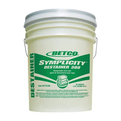 Betco Symplicity Destainer, 640 Oz Pail, Amber (bet-4777800)