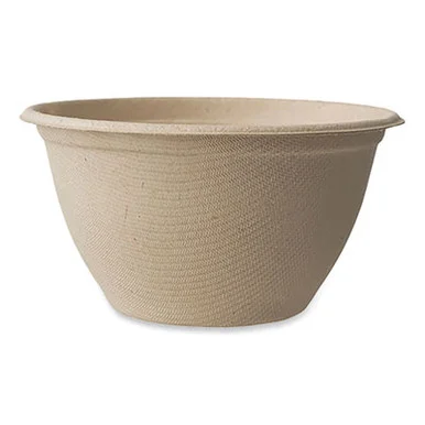 World Centric BOSCU6LFP Fiber Bowls, 6 Oz, 3.5 X 3.5 X 2, Natural, Paper, 1,000/carton