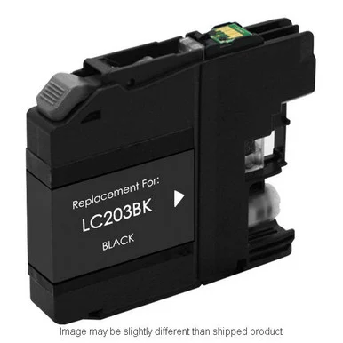 Ricoh BRLC203BK Repl Brother Lc203 Hi Yld Black Ink