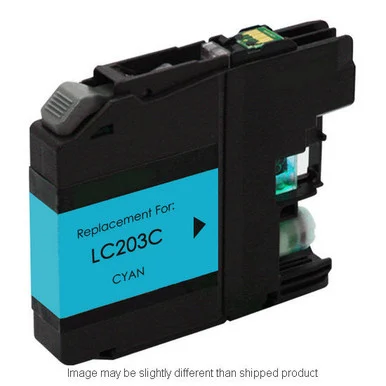 Ricoh BRLC203C Repl Brother Lc203 Hi Yld Cyan Ink