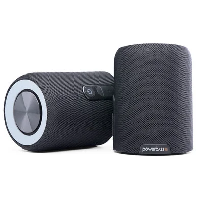 Powerbass Autosound BT200 Portable Waterproof Rated Bluetooth Dual Speaker True Wireless Stereo Bt200