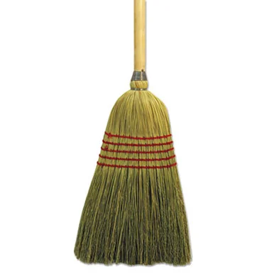 Boardwalk 926YEA Parlor Broom, Yucca/corn Fiber Bristles, 55.5" Overall Length, Natural BWK926YCT
