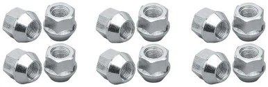 Topline Wheels C1307B4 Bulge Open-End Lug Nuts