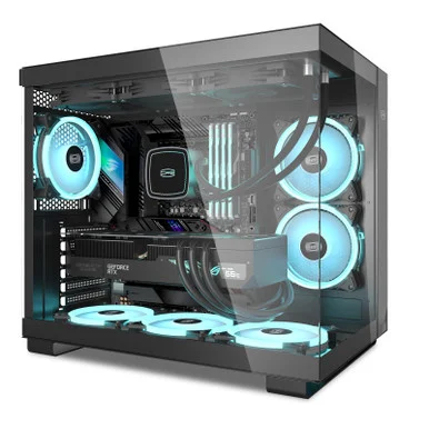 PCCOOLER C3T500 C3T500 Dual-Chamber ATX Mid Tower PC Case
