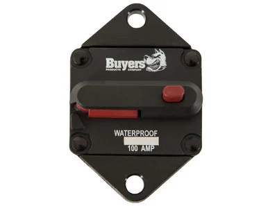 Buyers Products CB102PB Push To Trip Circuit Breaker