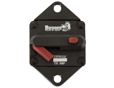 Buyers Products CB152PB Push To Trip Circuit Breaker