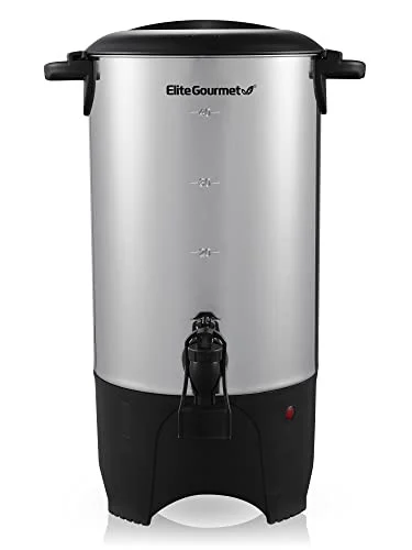 Elite Gourmet CCM040 40-Cup Coffee Urn and Hot Water Dispenser